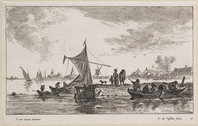 KG 05179
<br/>
Rivierlandschap
<br/>
<em>Visscher, Jan de (ca. 1636-na 1692)</em>